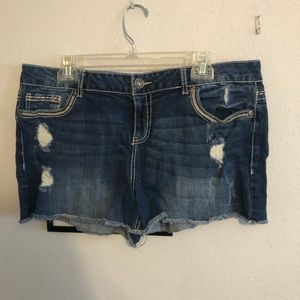 Jean shorts